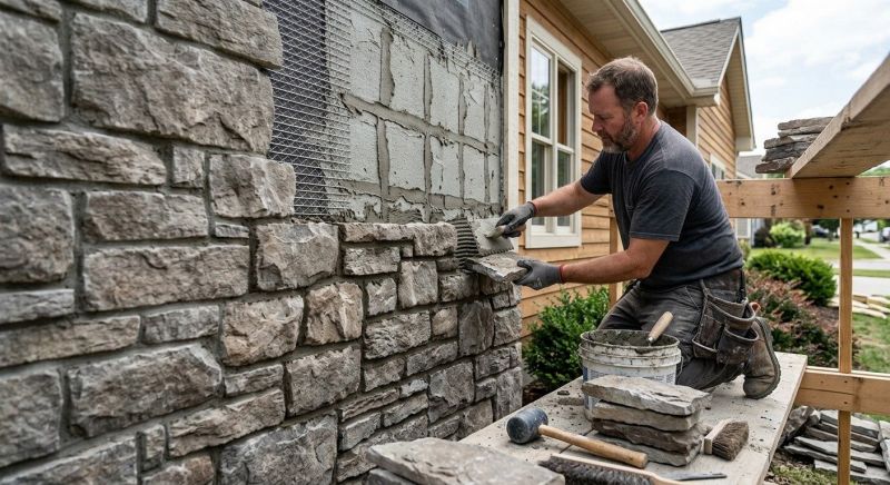 Artificial Stone Installation in Medina, OH