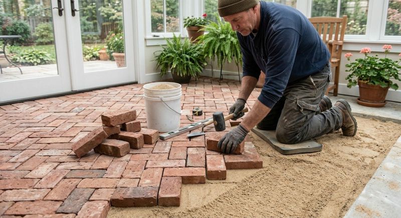 Brick Hardscaping Installation in Stamford, CT