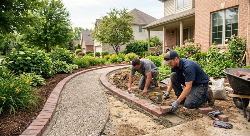 Brick Hardscaping Installation in Norwalk, CT
