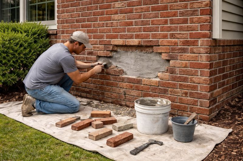 Brick Veneer Siding Installation in Napa, CA