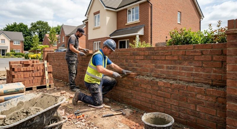 Brick Wall Construction in Norwalk, CT
