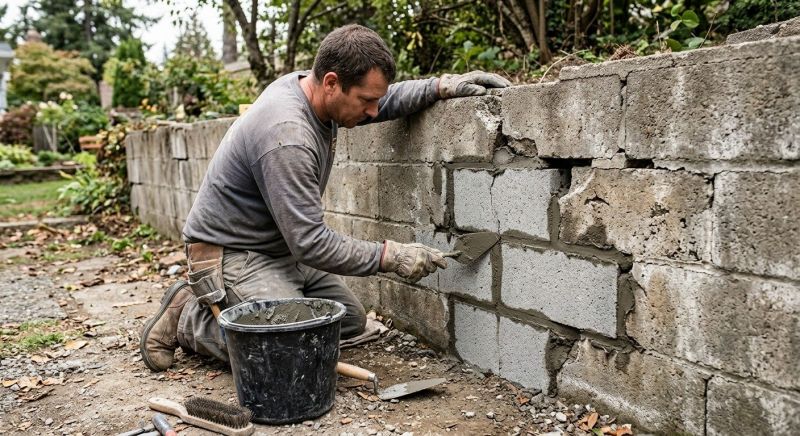Cinder Block Repair in Cleveland, OH