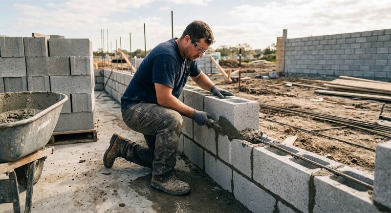 Concrete Blocks Installation in Stamford, CT